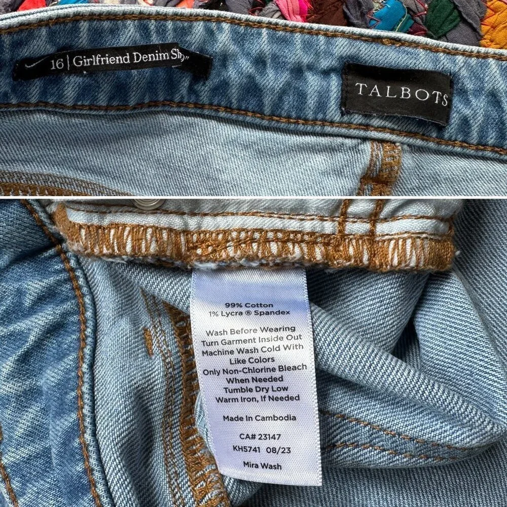 Talbots girlfriend denim